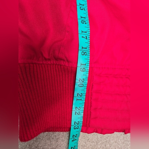 Vero Moda Red Waist Length Ski Jacket Jacket. Aize Medium - Picture 14 of 14